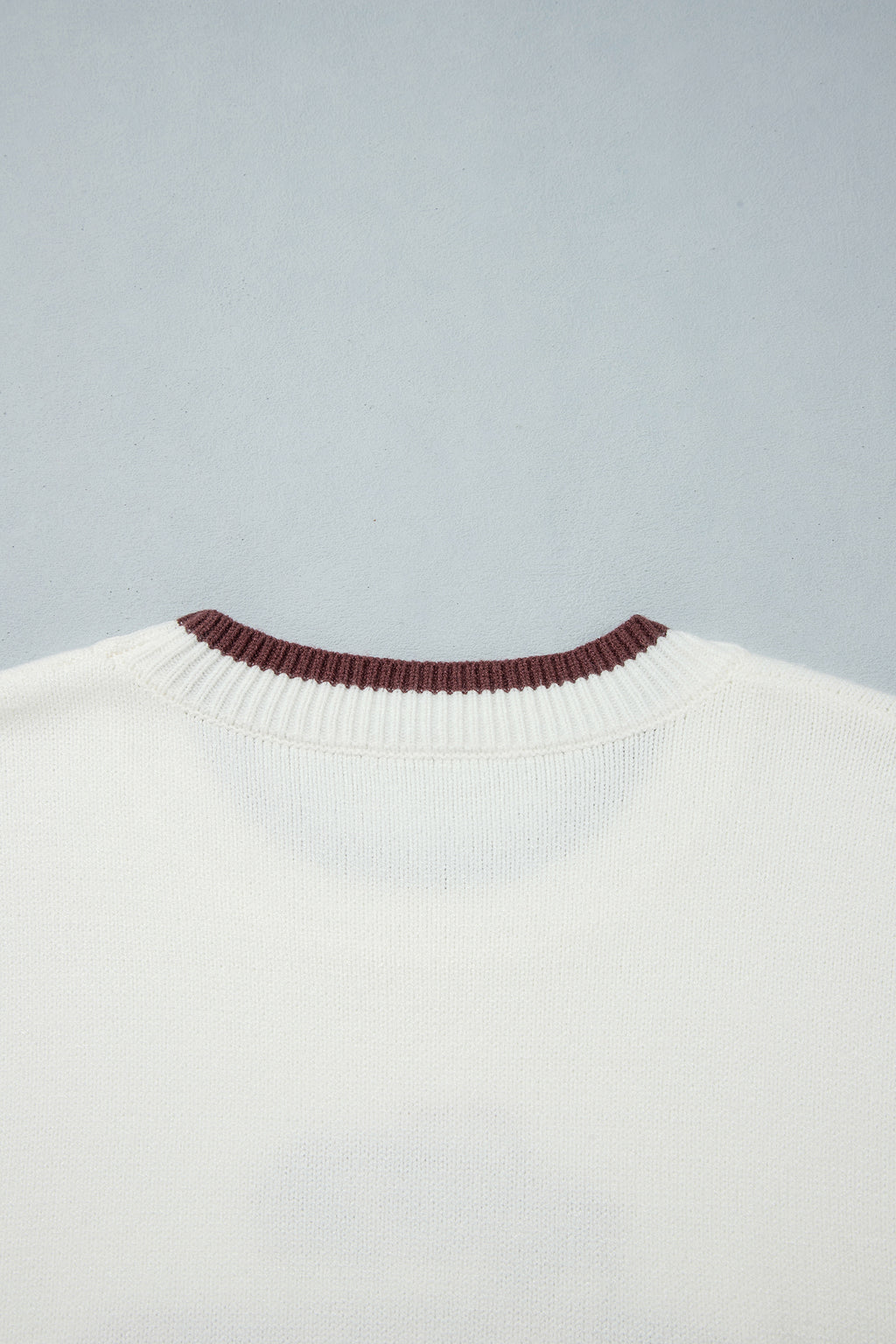 Chicory Coffee Fall Pumpkin Pattern Casual Pullover Sweater