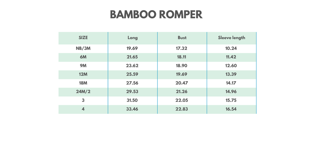 Red milk cookie bamboo romper